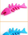 Dog TPR Rubber Toy - Fish Bone Toy
