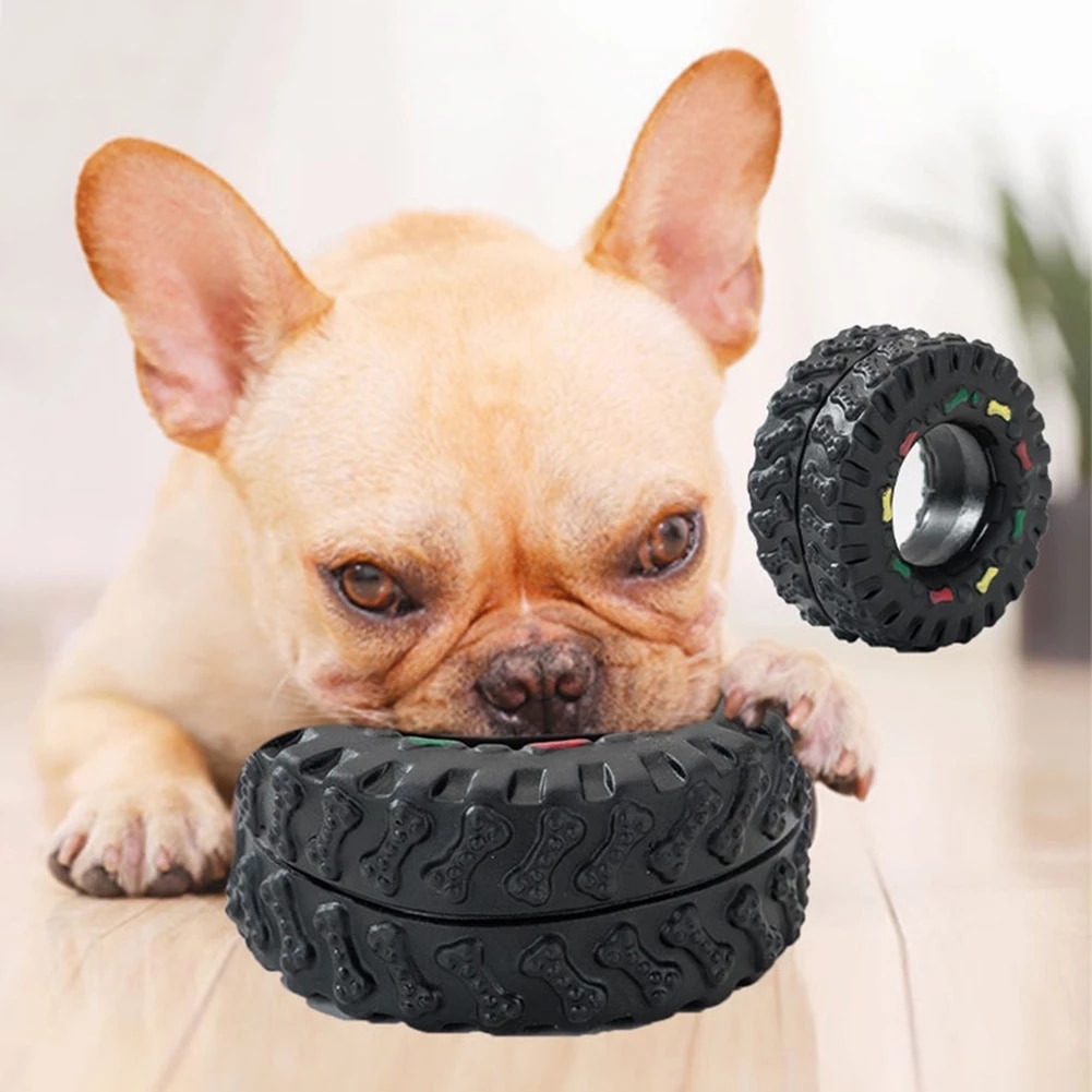 Elastic Mini Tire Toy For Dogs