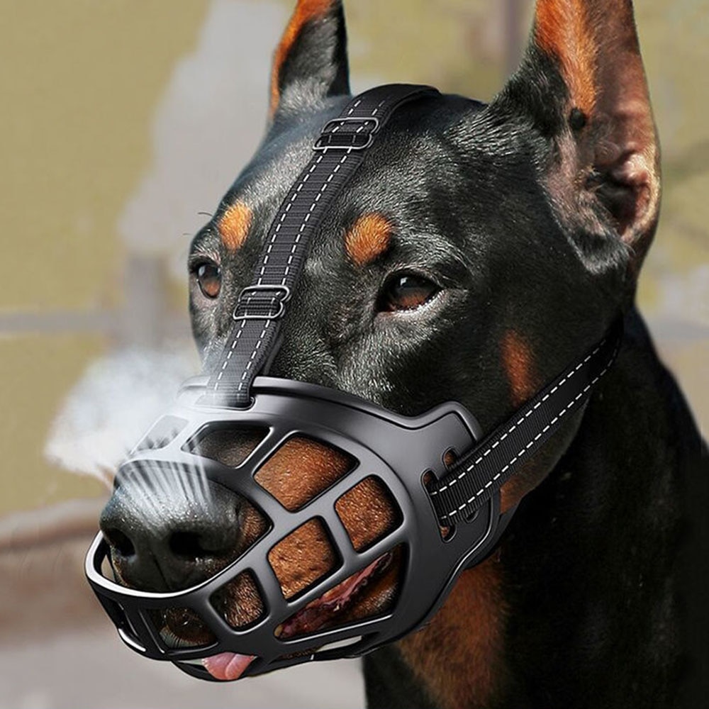 Dog Silicone Muzzle – Breathable & Lightweight